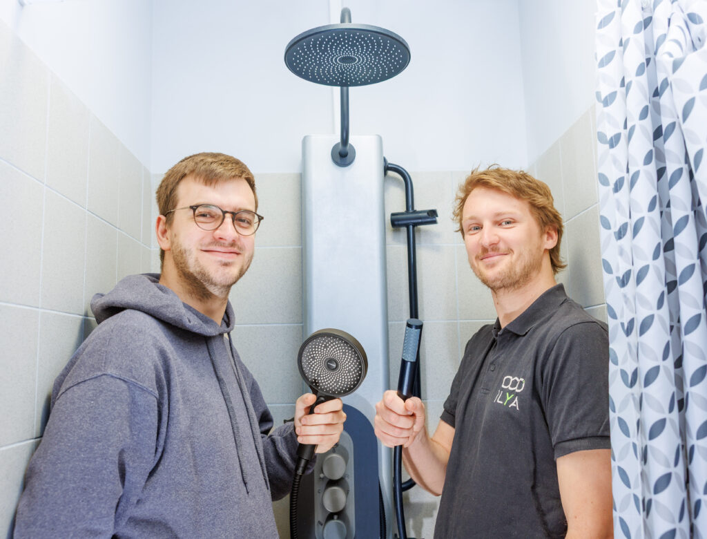 Simon Buoro et Antoine Escande, les deux cofondateurs de Ilya, qui font partie de la promo 2020 de l’incubateur d’innovation sociale Première Brique © Récit en Série - Patrice Nin.