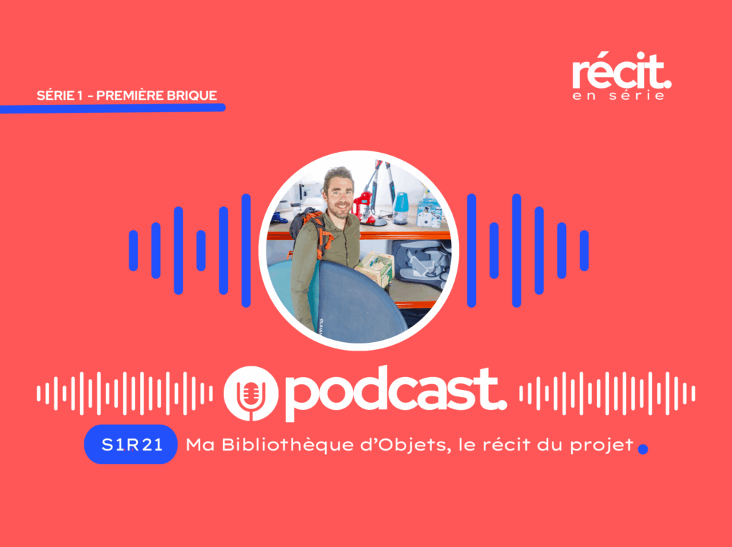 Écoutez le podcast Ma Bibliothèque d'Objets, le récit du projet.